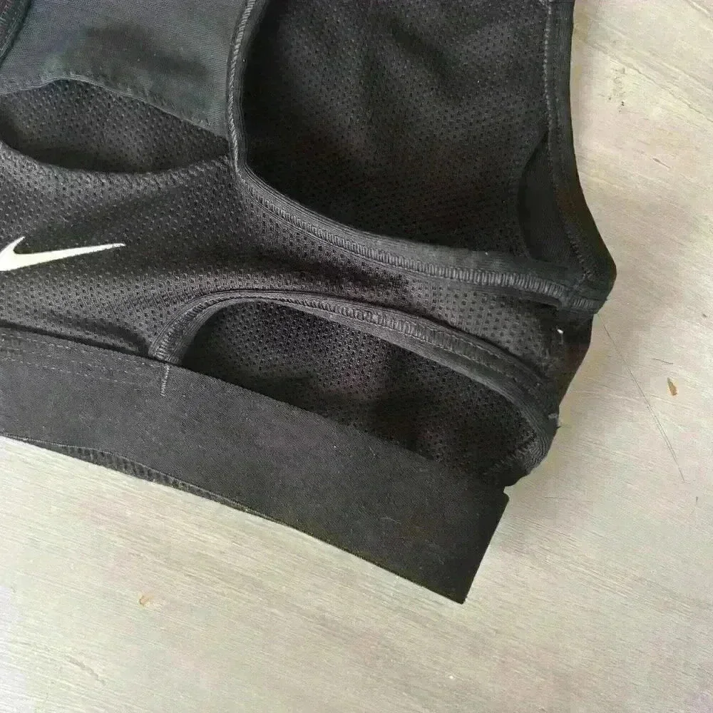 Nike Classic Compression Racerback Medium Support Sports Bra Size XS Gym Active - Picture 6 of 8